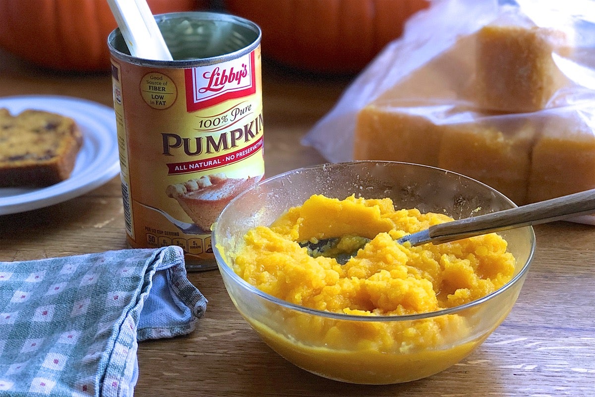 what to do with a cup of pumpkin puree